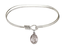 Load image into Gallery viewer, St. Seraphina Custom Bangle - Silver
