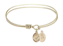 Load image into Gallery viewer, Pope Benedict XVI Custom Bangle - Gold Filled
