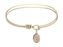 Load image into Gallery viewer, Our Lady of the Assumption Custom Bangle - Gold Filled
