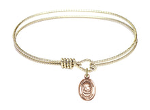 Load image into Gallery viewer, Pope St. John XXIII Custom Bangle - Gold Filled
