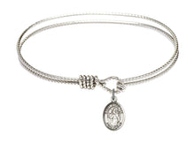 Load image into Gallery viewer, St. Boniface Custom Bangle - Silver
