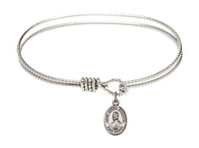 Load image into Gallery viewer, St. Andre Bessette Custom Bangle - Silver
