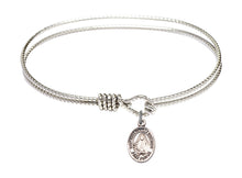 Load image into Gallery viewer, St. Maria Bertilla Boscardin Custom Bangle - Silver
